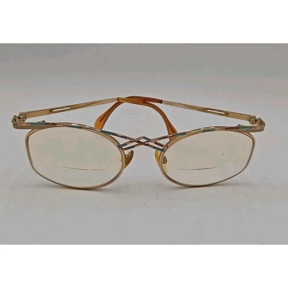 Cazal Vintage Eye‎ glasses Frames Model 266 480 Gold